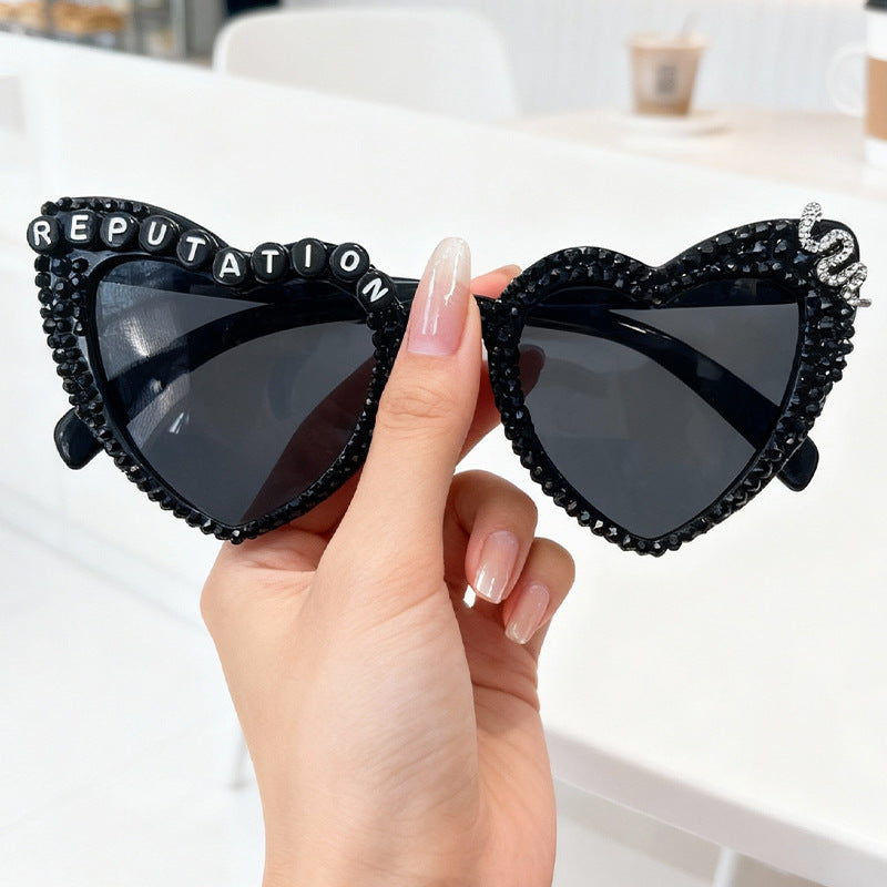 Statement Heart-Frame Sunglasses Stornfield