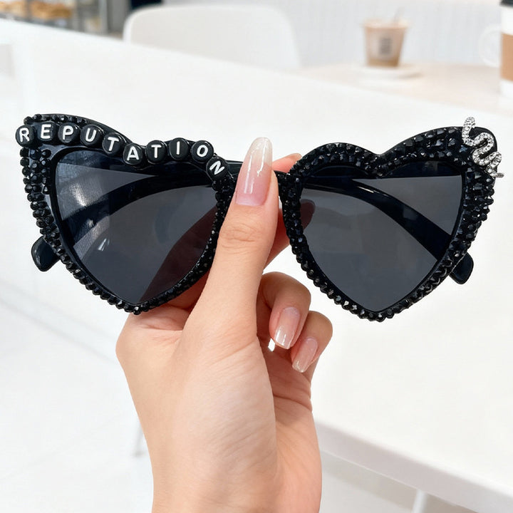 Statement Heart-Frame Sunglasses Stornfield
