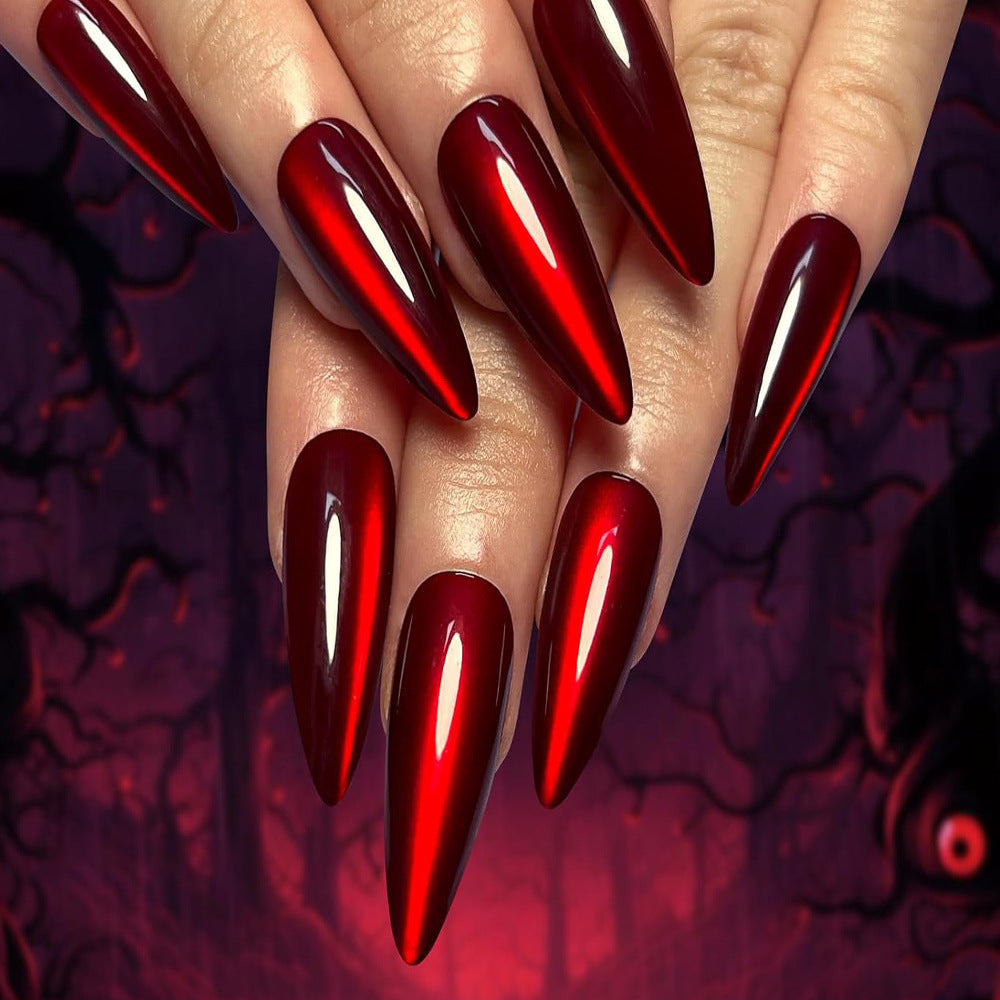 Premium Glossy Stiletto False Nail Collection Stornfield
