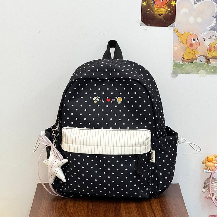 Casual Star-Printed Backpack Stornfield