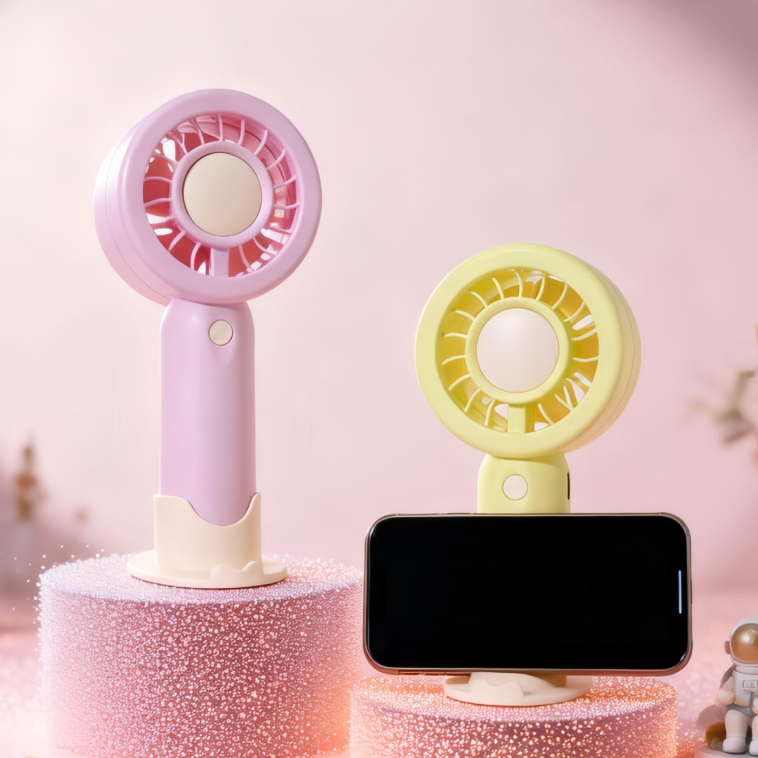 Ladies Portable USB Hand Fan with Ergonomic Design Stornfield