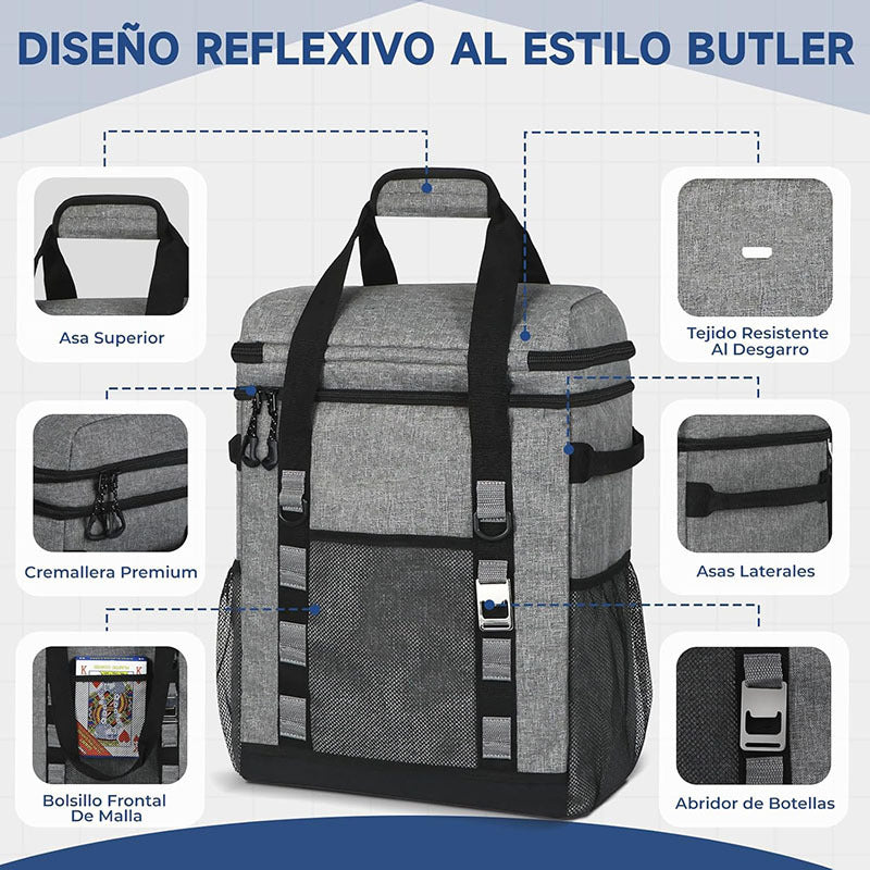 Women's Insulated Cooler Backpack with Generous Compartment Design Stornfield