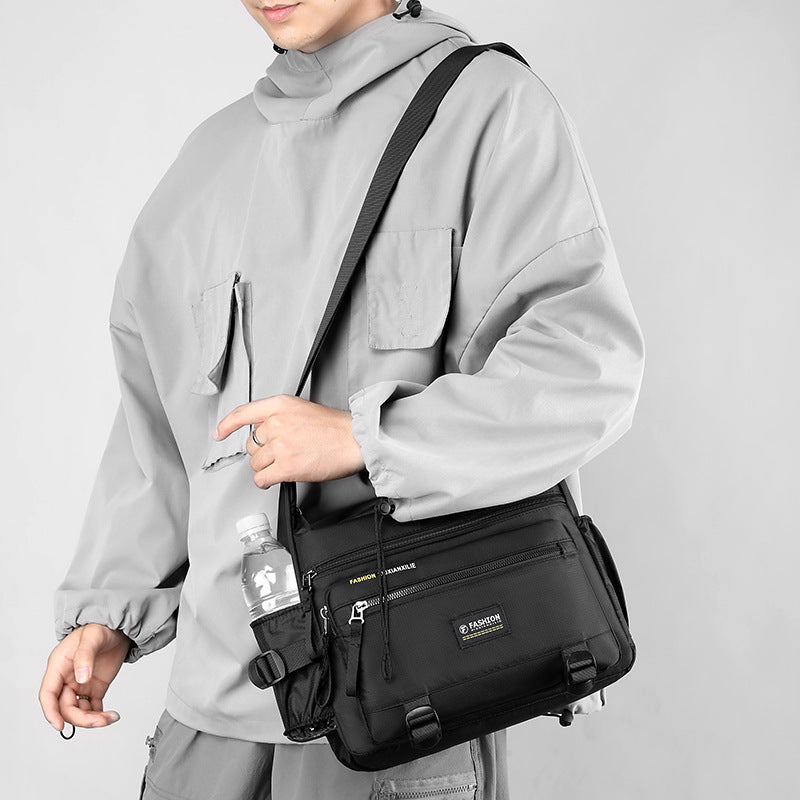 Multi-Pocket Messenger Bag
