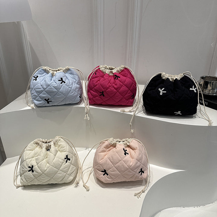 Quilted Drawstring Pouch Stornfield