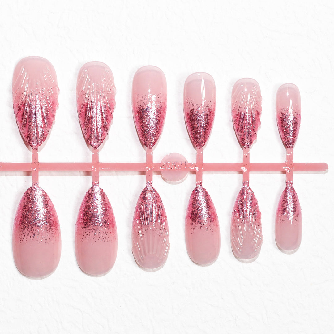 Premium Glitter Artificial Nails Stornfield
