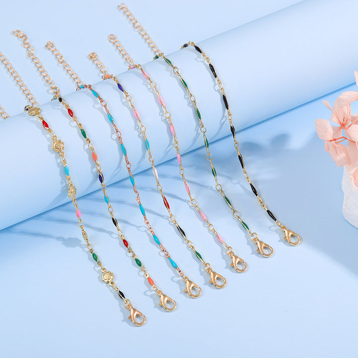 Elegant Adjustable Gemstone Chain Bracelet Stornfield
