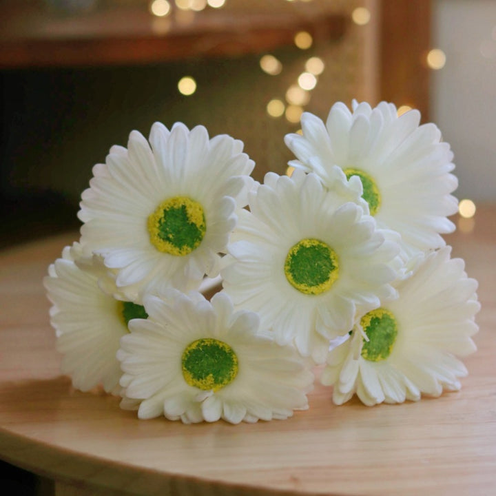 Faux Floral Gerbera Daisy Bouquet