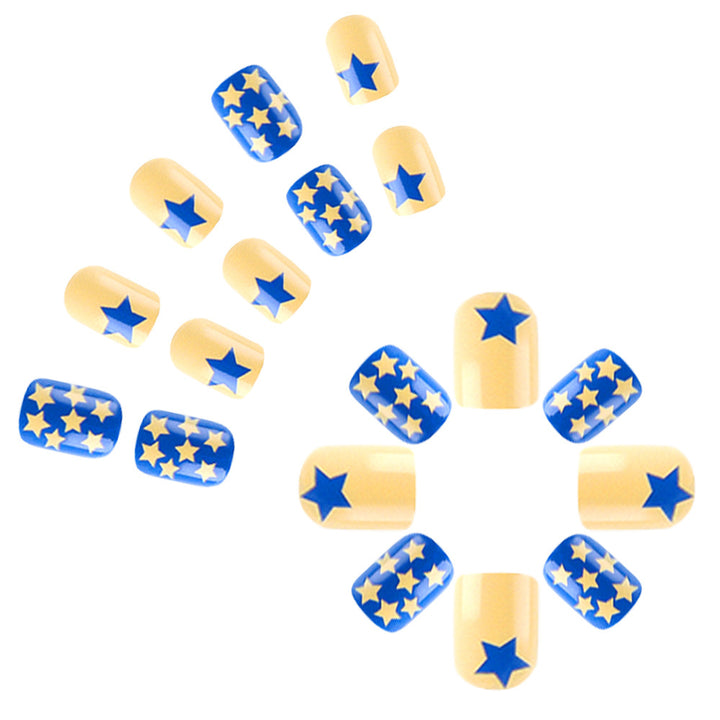 Creative Star-Printed Nail Art Set Stornfield