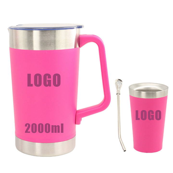 Ladies thermos jug with ergonomic handle and double thermal insulation Stornfield
