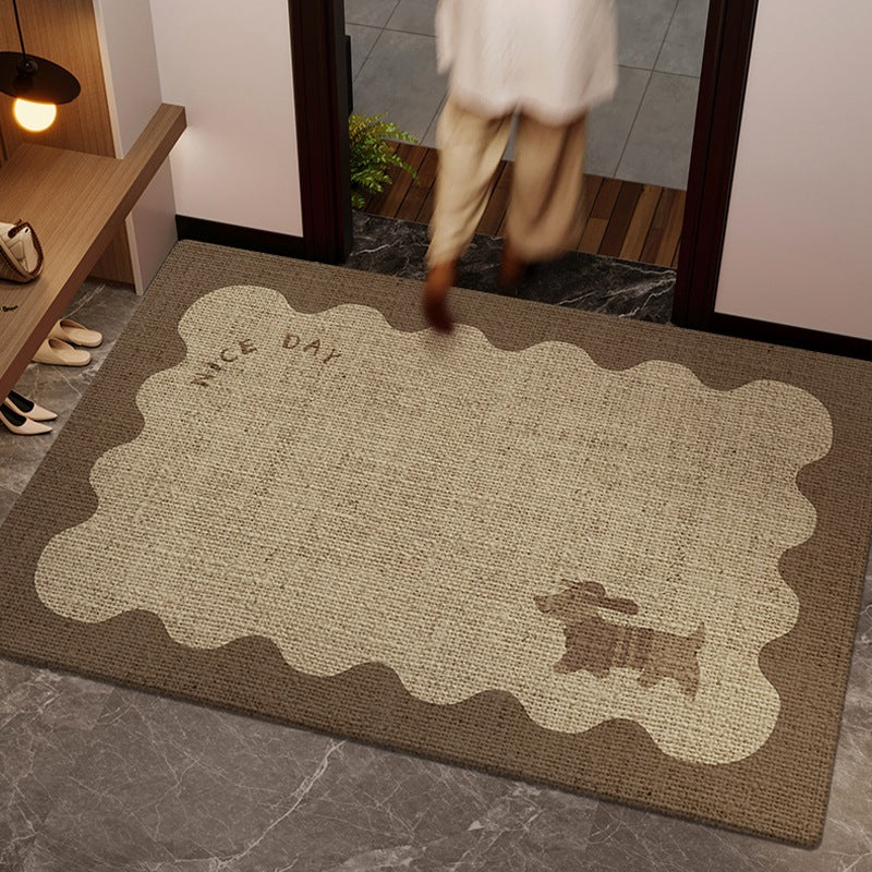Playful Panda Welcome Mat