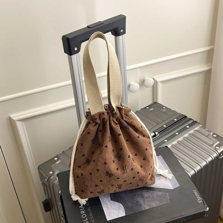 WoTextured Drawstring Mini Pouch Stornfield