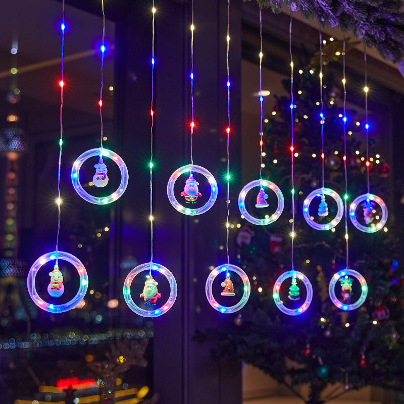 Christmas decorative light stars with snowflakes Stornfield
