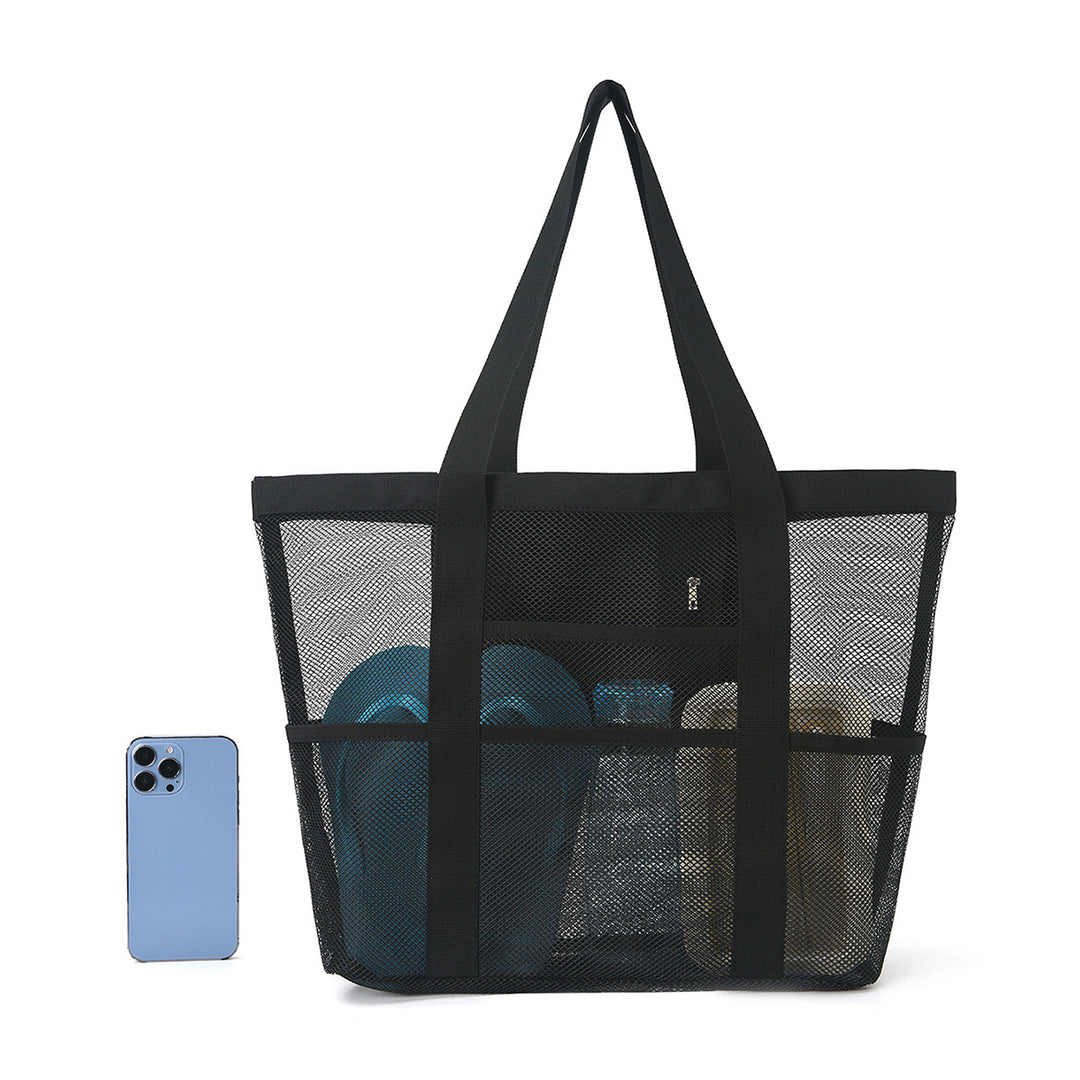 Spacious mesh beach bag Stornfield