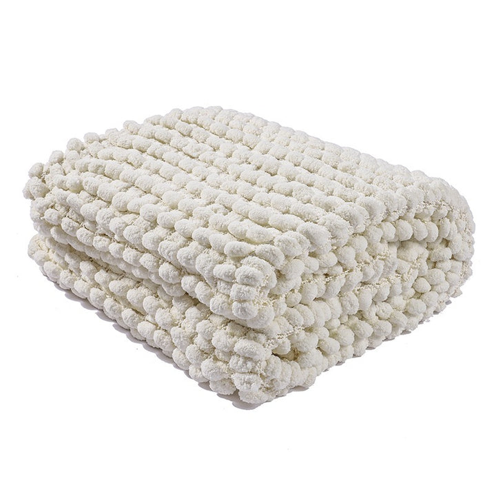 Plush Textured Throw Blanket
