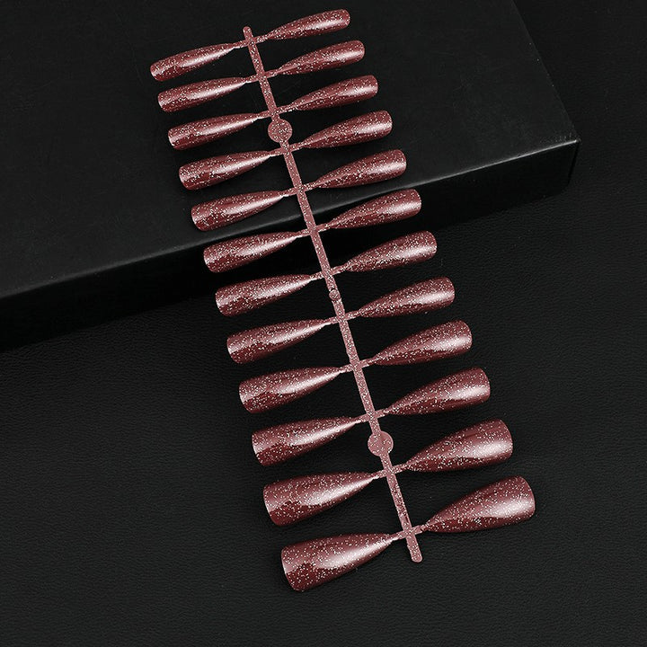 Glittering artificial nails in elegant design Stornfield