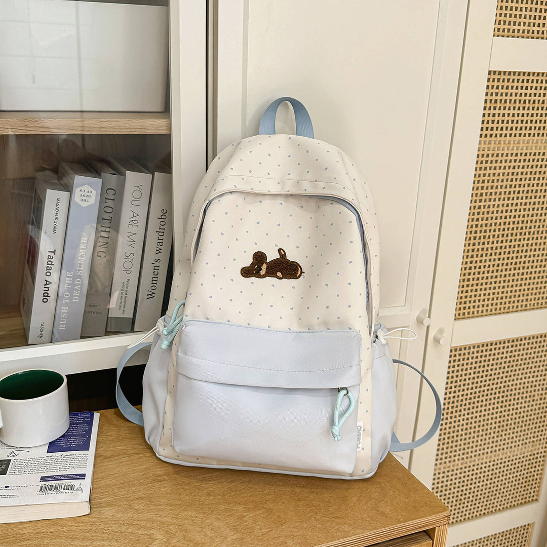Playful Polka Dot Animated Backpack Stornfield