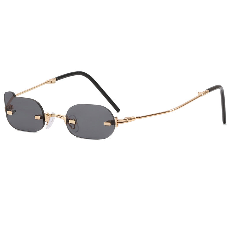 Ladies exclusive fashionable sunglasses with shiny metal frame Stornfield