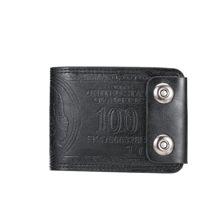 Artistic Embossed Leather Card Wallet Stornfield