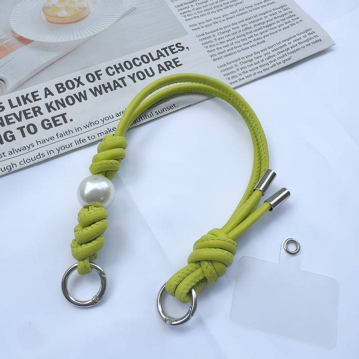 Elegant Knotted Leather Keychain Holder Stornfield