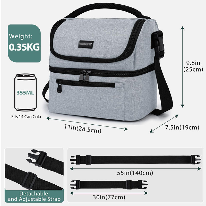 Ladies Insulated Picnic Bag with Multiple Compartments Stornfield