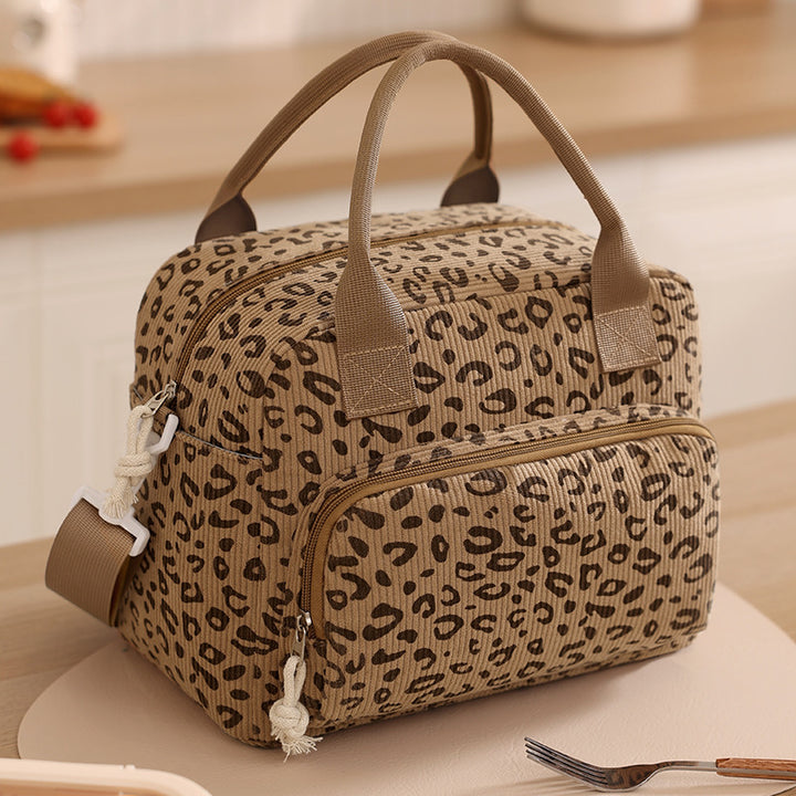 Insulated Star Print Lunch Bag