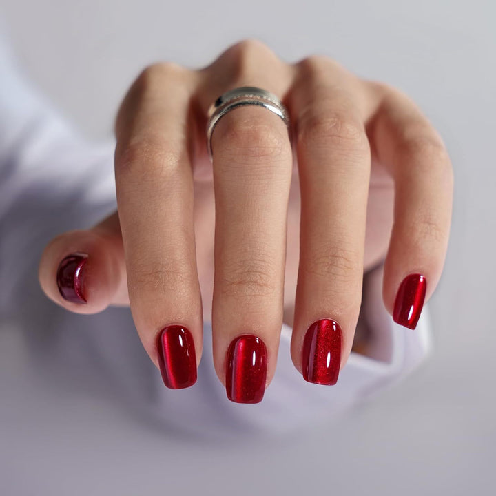Glossy Gel Press-On Nail Set Stornfield