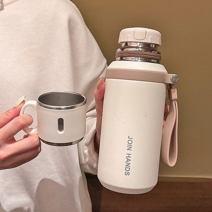 Women's Insulated Stainless Steel Water Bottle with Anti-Slip Grip Stornfield
