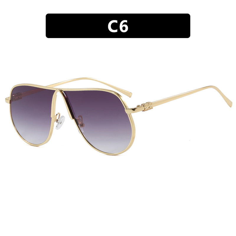 Women's pilot sunglasses with high-quality metal frame and polarized lenses Stornfield