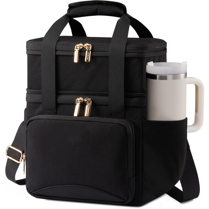 Insulated picnic bag with multiple compartments and elegant details Stornfield