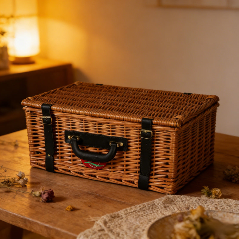 Women's stylish laundry basket with removable fabric lining Stornfield