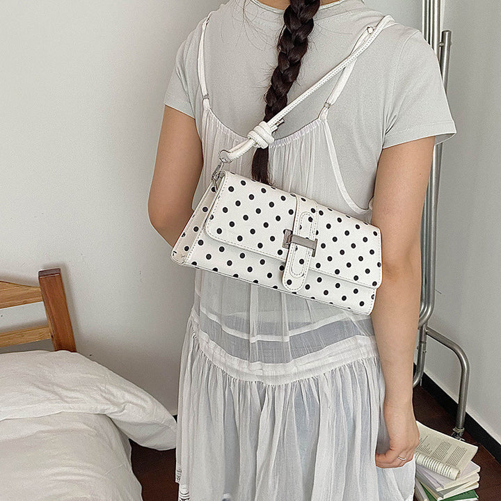 Polka Dot Clutch Handbag