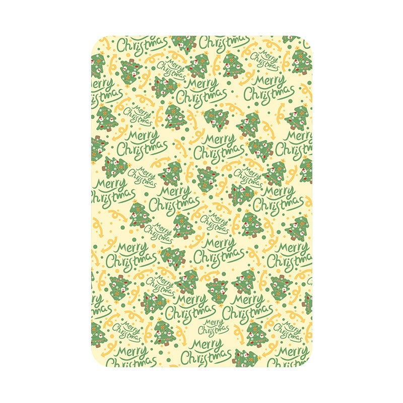 Festive Holiday-Themed Fleece Throw Blanket