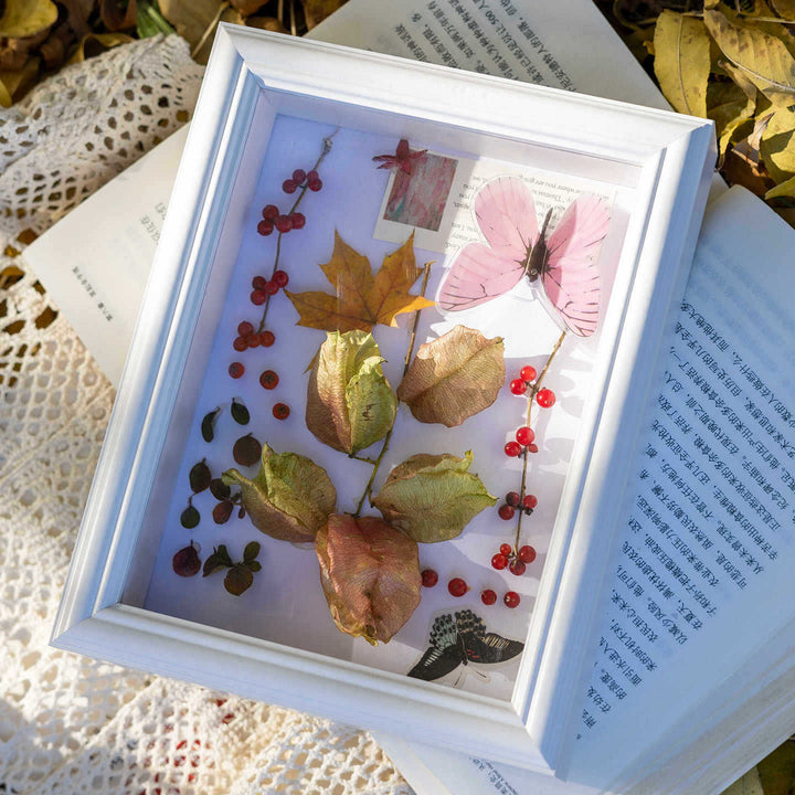 Decorative Botanical Shadow Box Frame