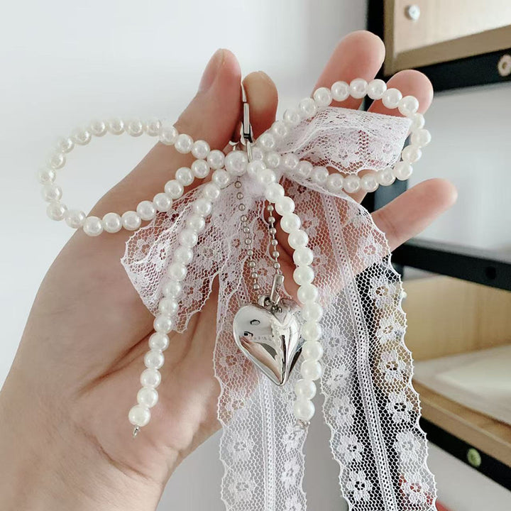 Elegant Heart Pendant Charm Keychain Stornfield