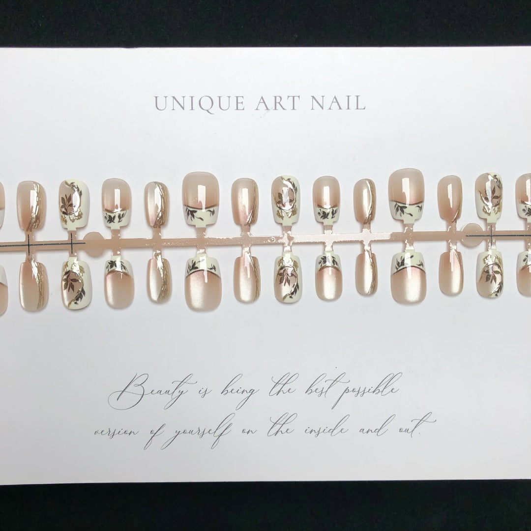 Elegant Ombre Art Press-On Nails