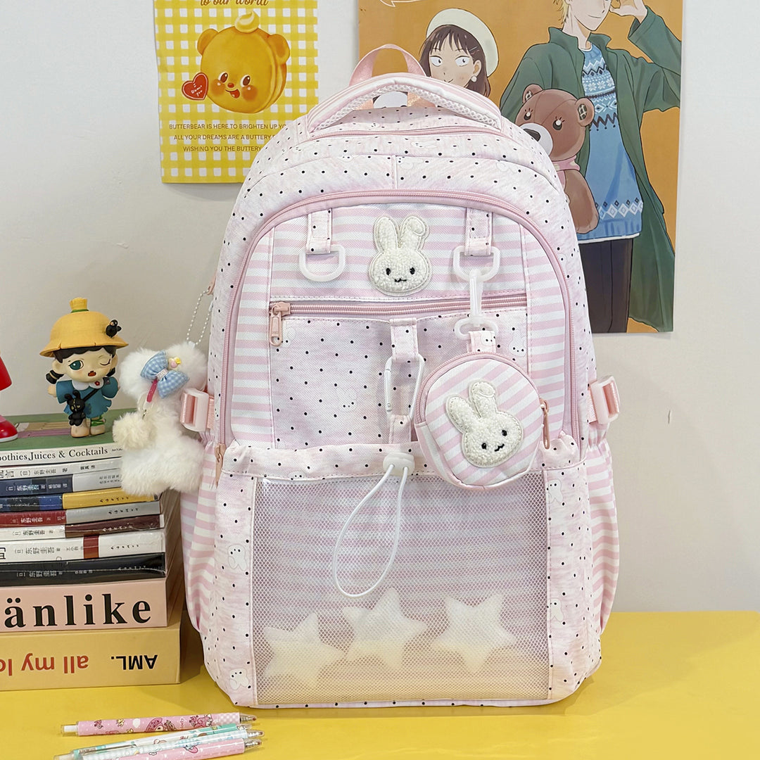Cartoon Character Print Backpack Stornfield