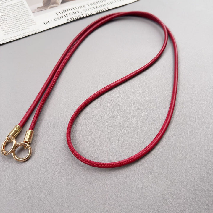 Premium Faux Leather Lanyard Stornfield