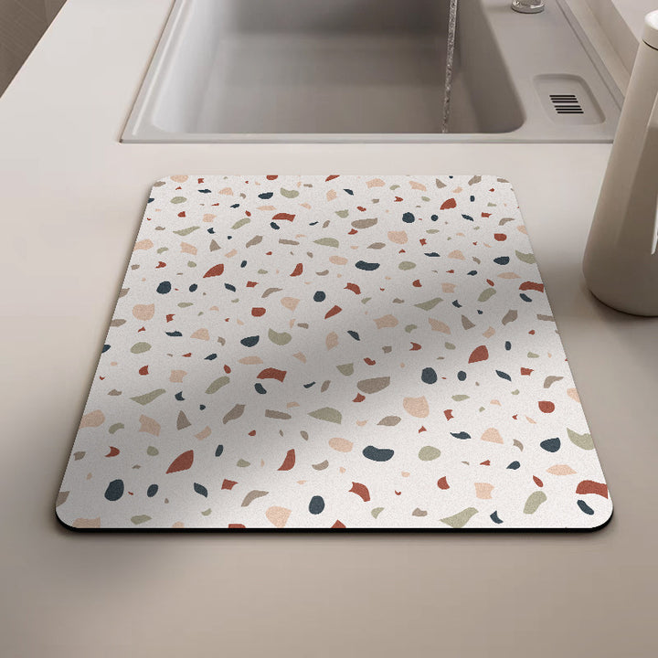Terrazzo Design Kitchen Mat