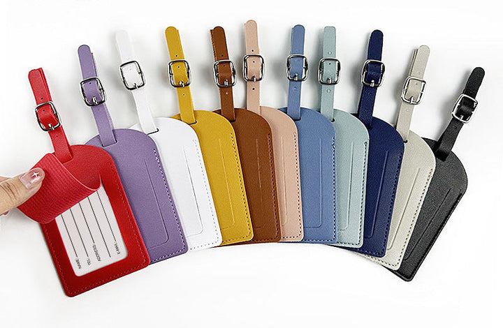 Durable PU Leather Luggage Tag Stornfield