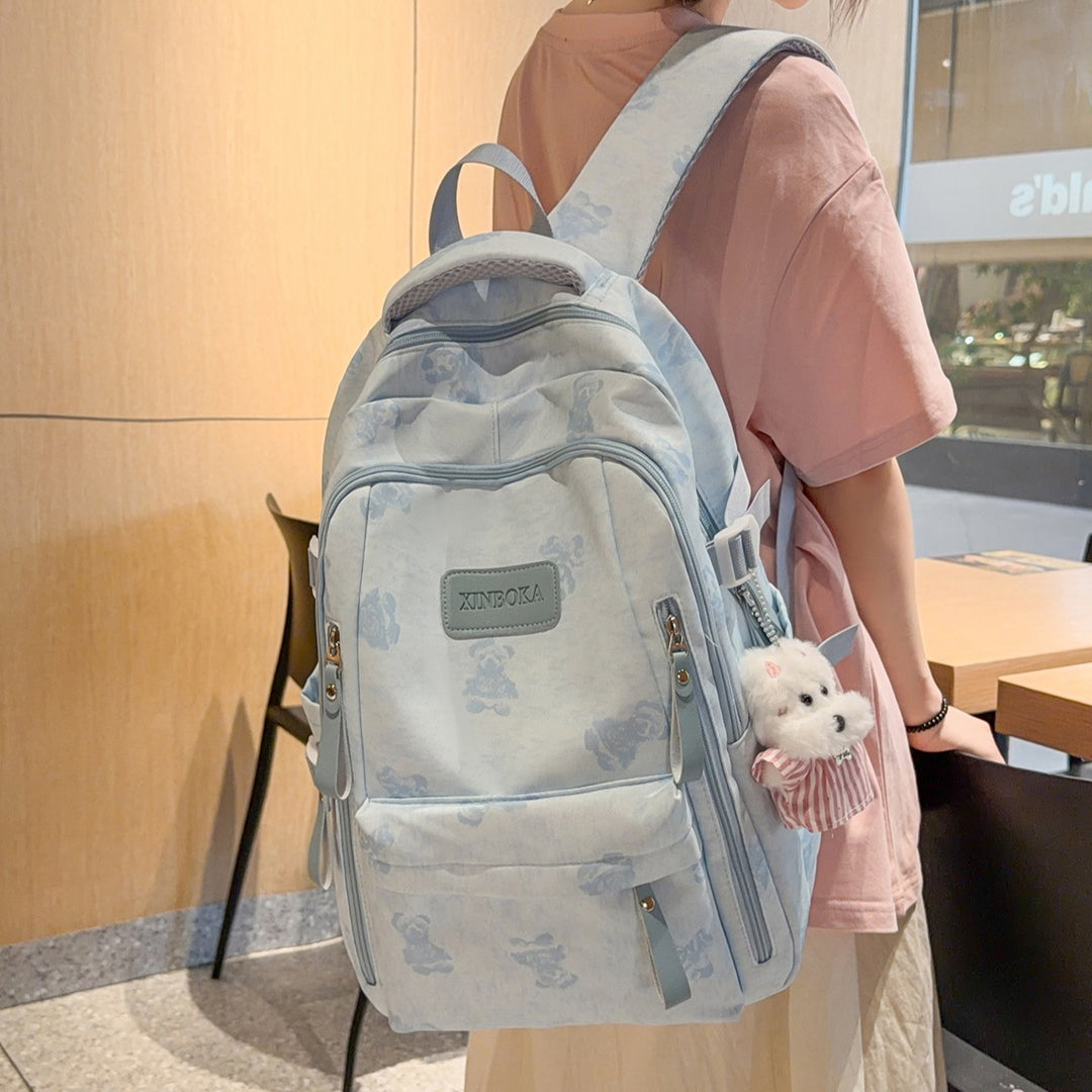 Whimsical Cartoon-Themed Backpack Stornfield