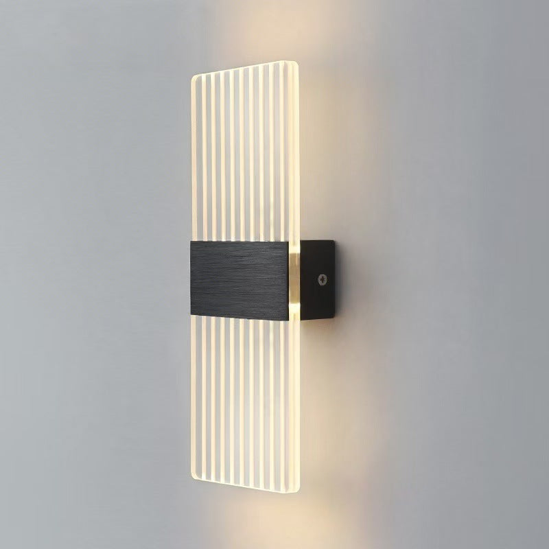 Contemporary Crystal Wall Sconce