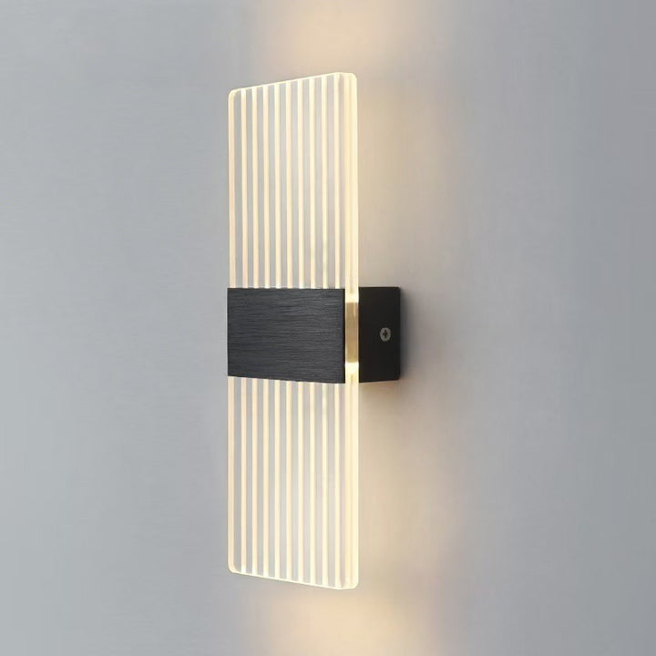 Contemporary Crystal Wall Sconce