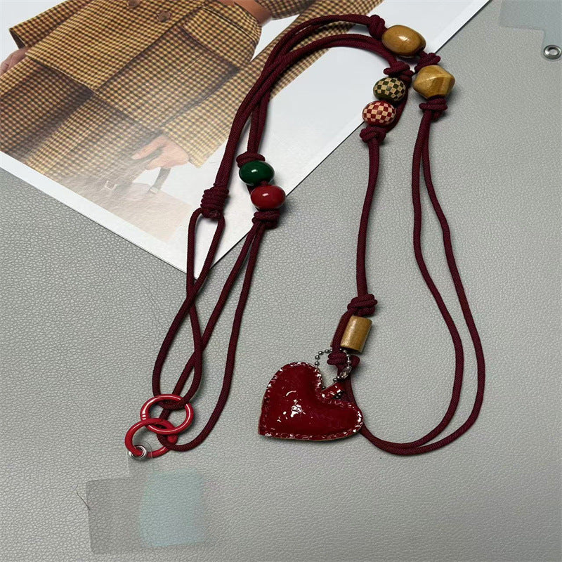 Handmade Heart Pendant Eyewear Lanyard Stornfield