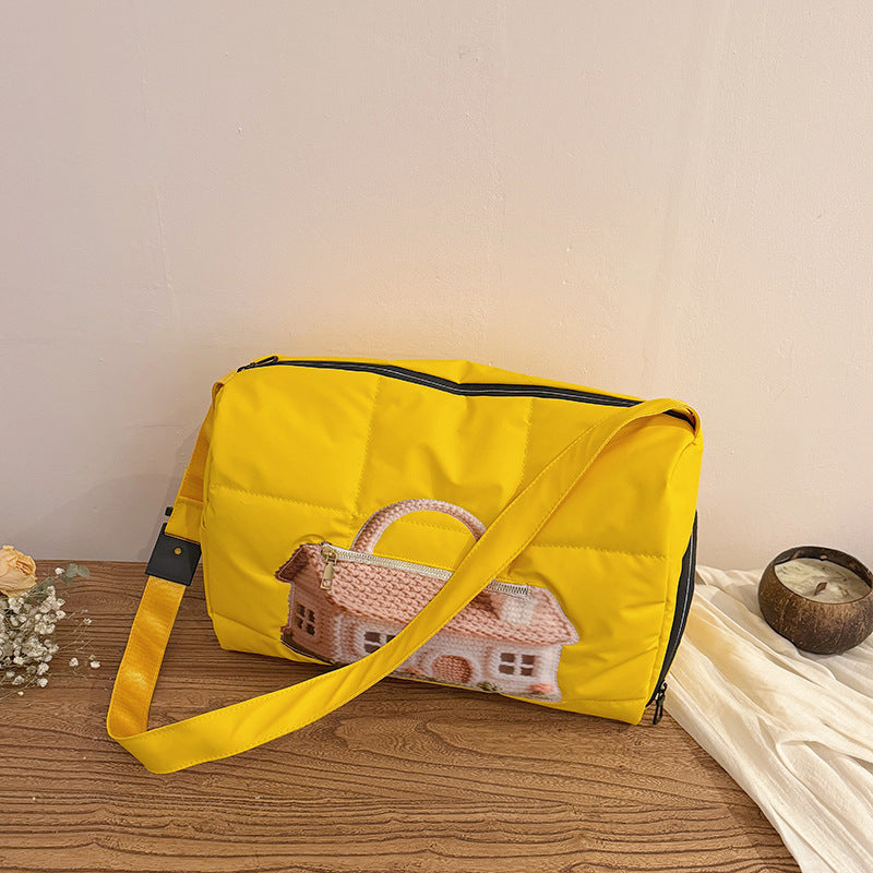 Fashionable Shoulder Bag with Unique Design and Practical Compartments Stornfield