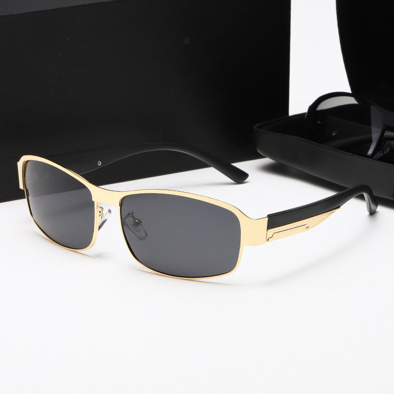 Ladies sporty sunglasses with robust metal frame and polarized lenses Stornfield
