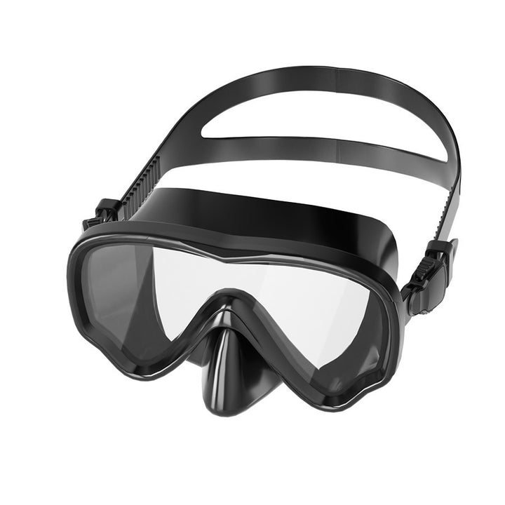 Diving mask with comfortable silicone cover Stornfield