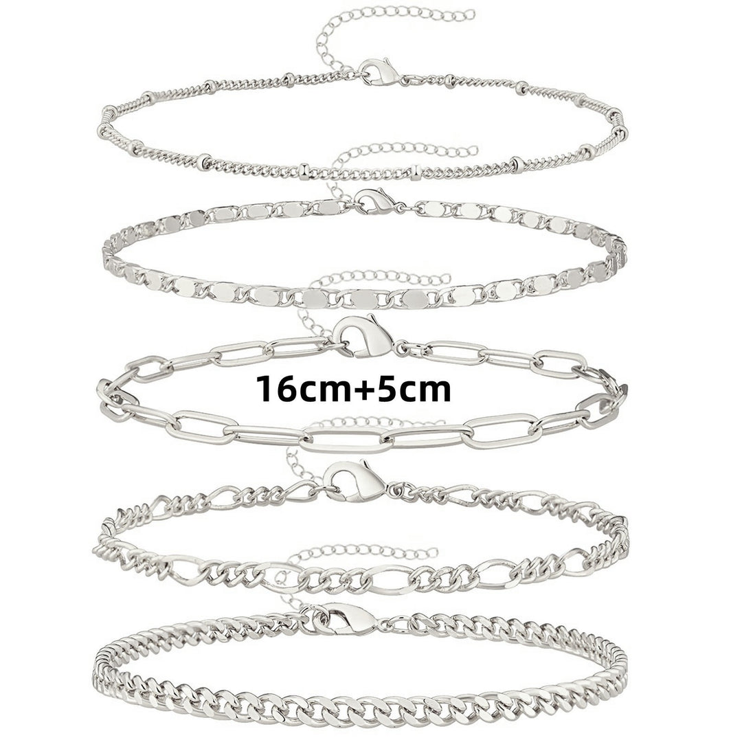 Adjustable Multi-Style Anklet Set Stornfield