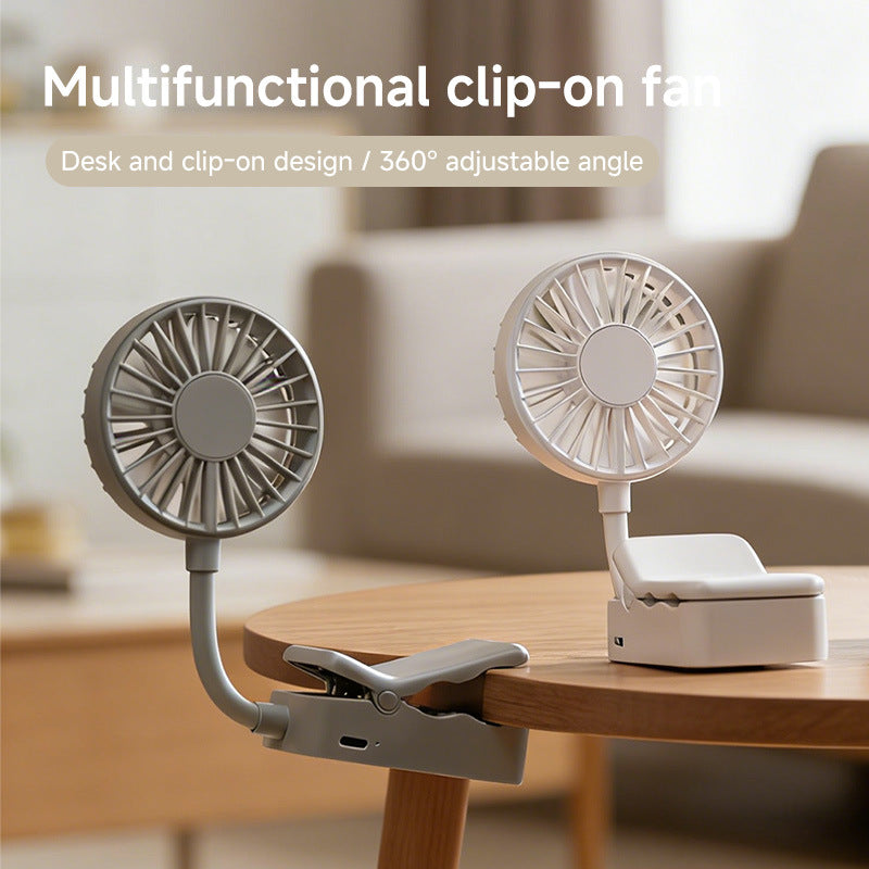 Unisex Portable Battery Fan with Flexible Tilt Angle Stornfield