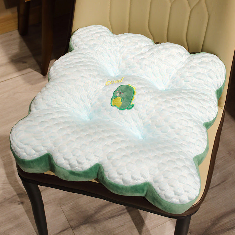 Plush seat cushion with funny animal motif Stornfield