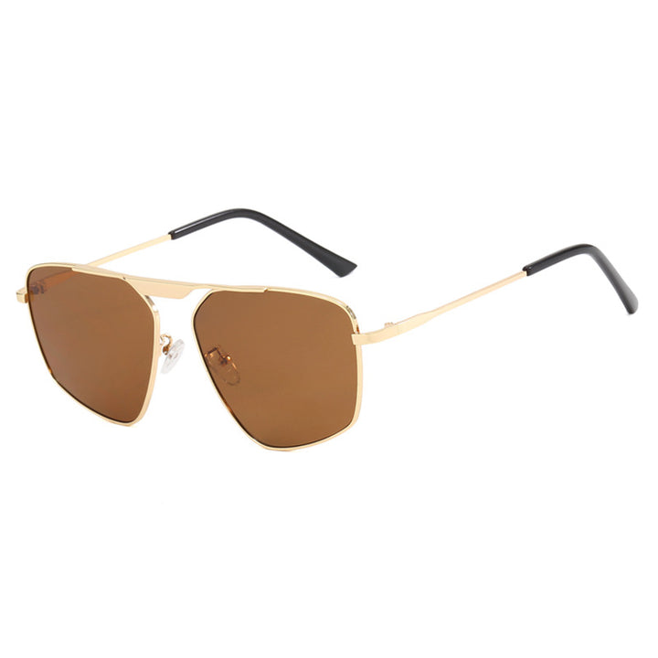 Women's sunglasses in a modern, geometric design with a sturdy metal frame Stornfield